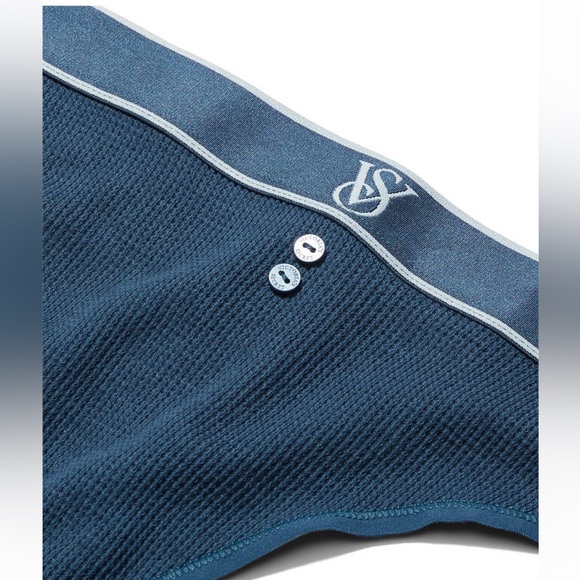 VICTORIAS SECRET LOGO WAISTBAND STRETCH COTTON TANGA BIKINI PANTY UNDERWEAR. NWT - Picture 5 of 10